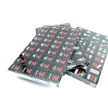 Amazon | 手打ち用麻雀牌 27ミリ 黒色 麻雀牌セット 27mm